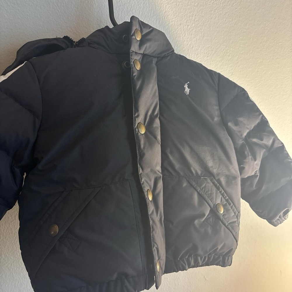 Polo by Ralph Lauren Kids Navy Puffer Jacket